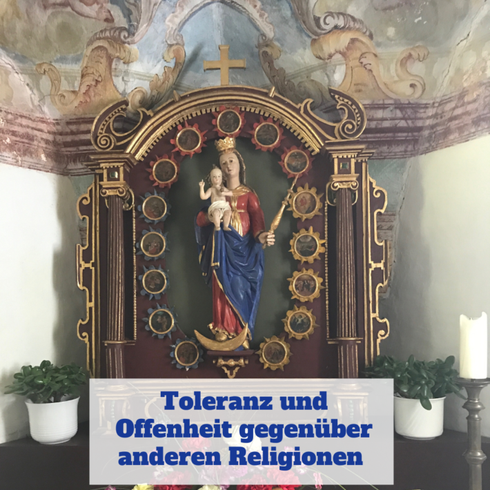 Toleranz und Respekt gegenüber anderen Religionen